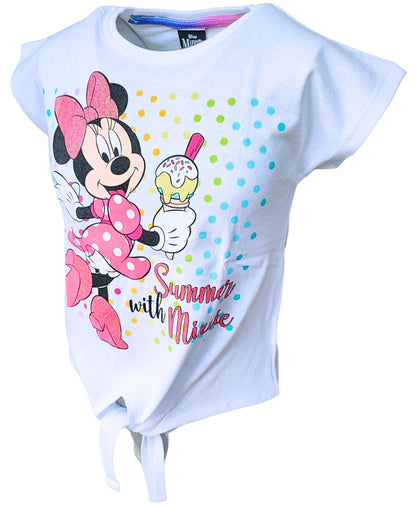 Minnie Mouse T-Shirt mit Glitzer für Mädchen