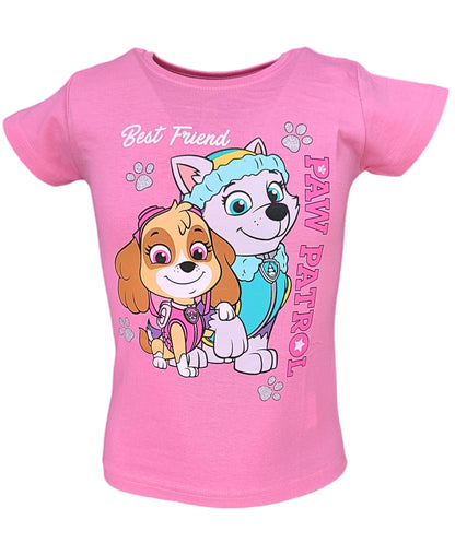 Paw Patrol 2er Pack T-Shirt für Mädchen