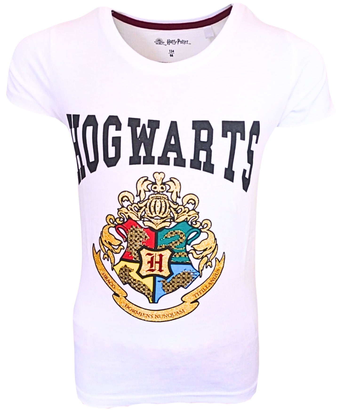 Harry Potter Hogwarts T-Shirt mit Glitzerdetails