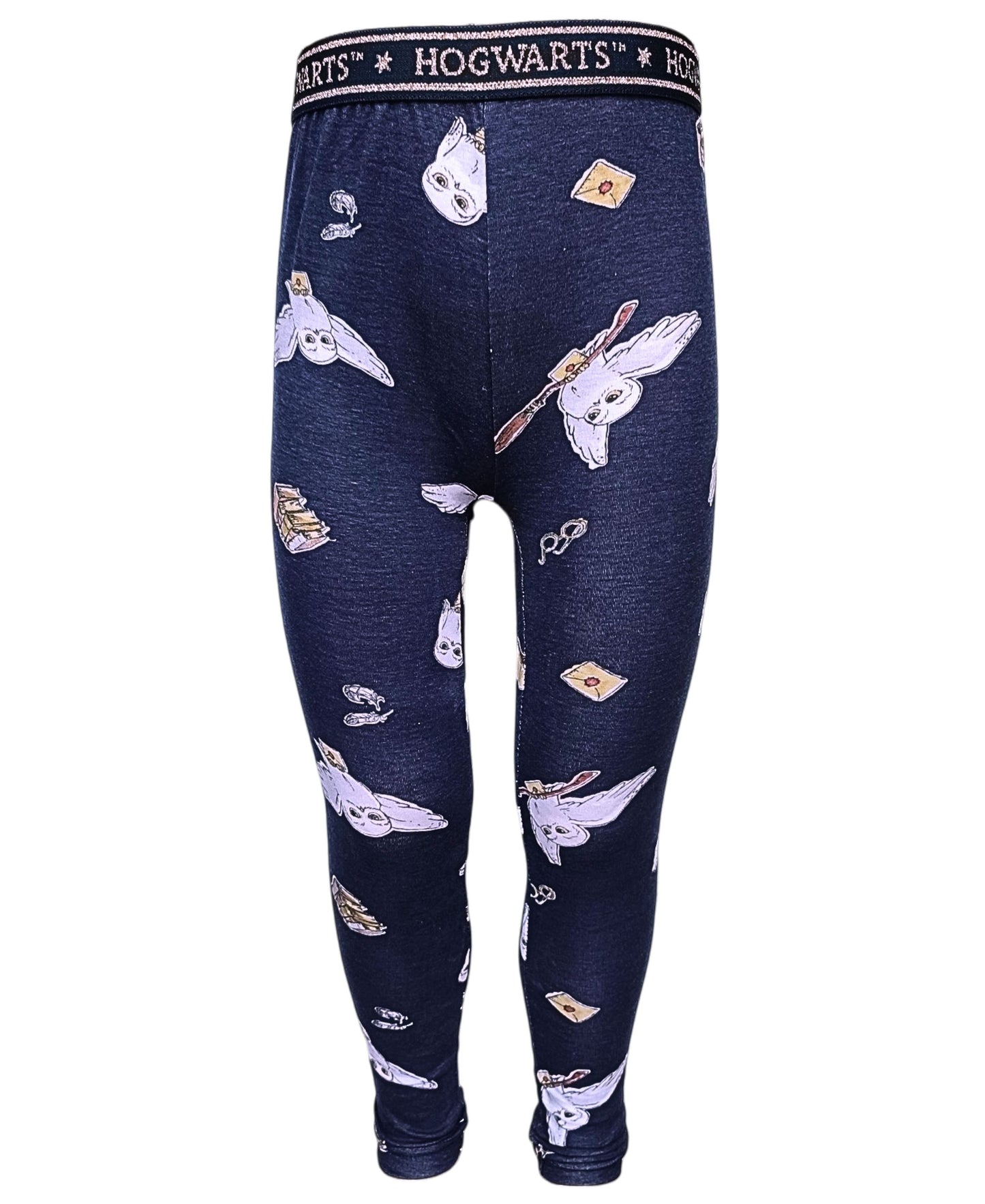 Harry Potter Hedwig Leggings mit Glitzerdetails