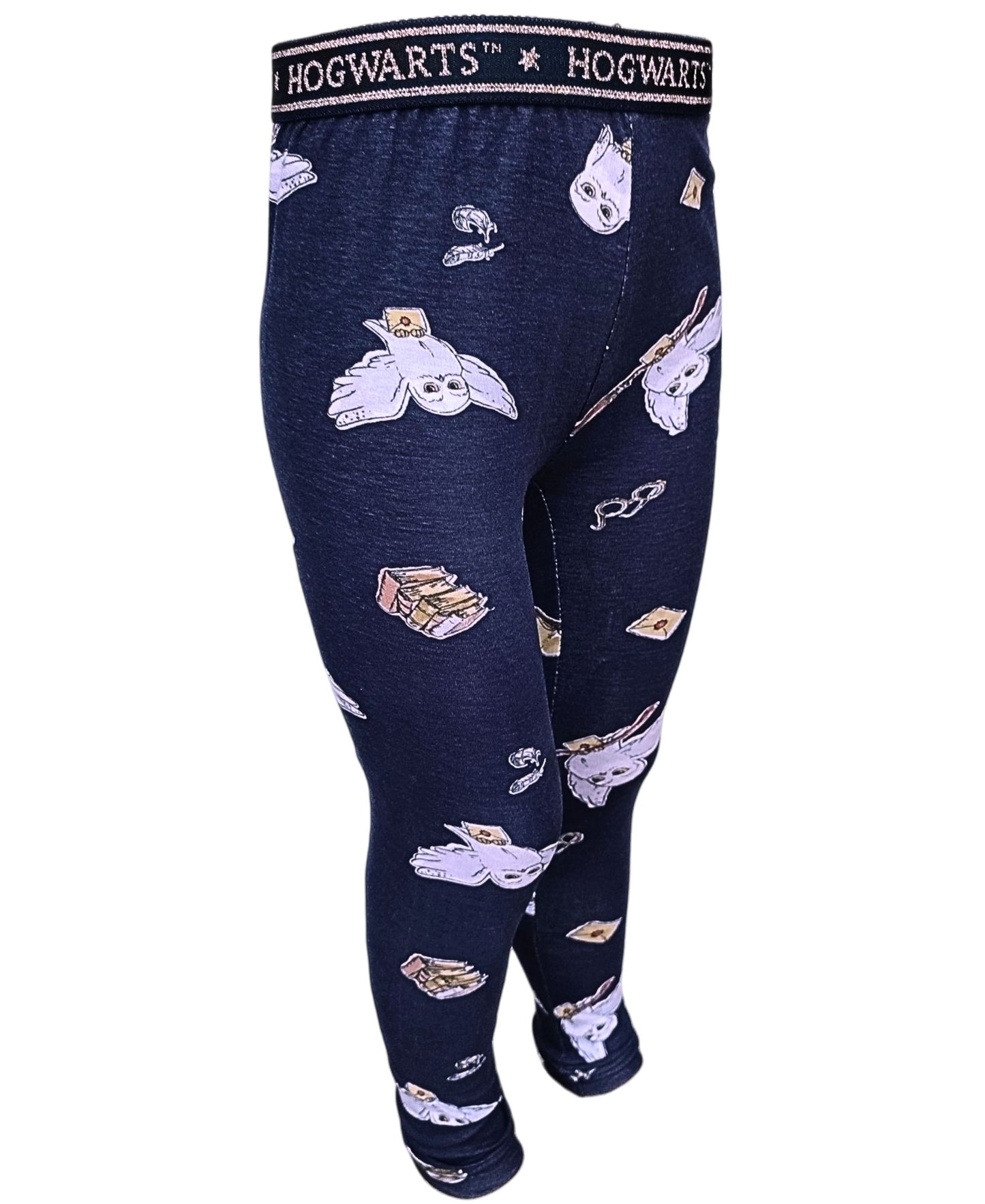 Harry Potter Hedwig Leggings mit Glitzerdetails