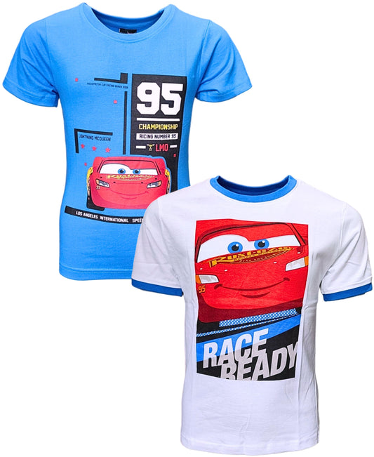 Disney Cars 2er Pack T-Shirt für Jungen