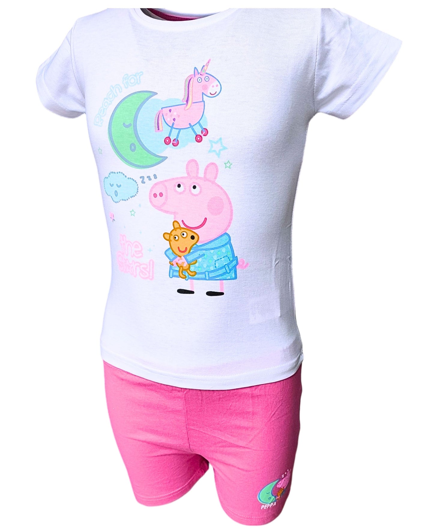 Peppa Pig Shorty Schlafanzug für Mädchen