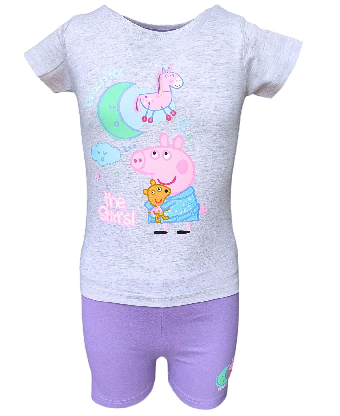 Peppa Pig Shorty Schlafanzug für Mädchen