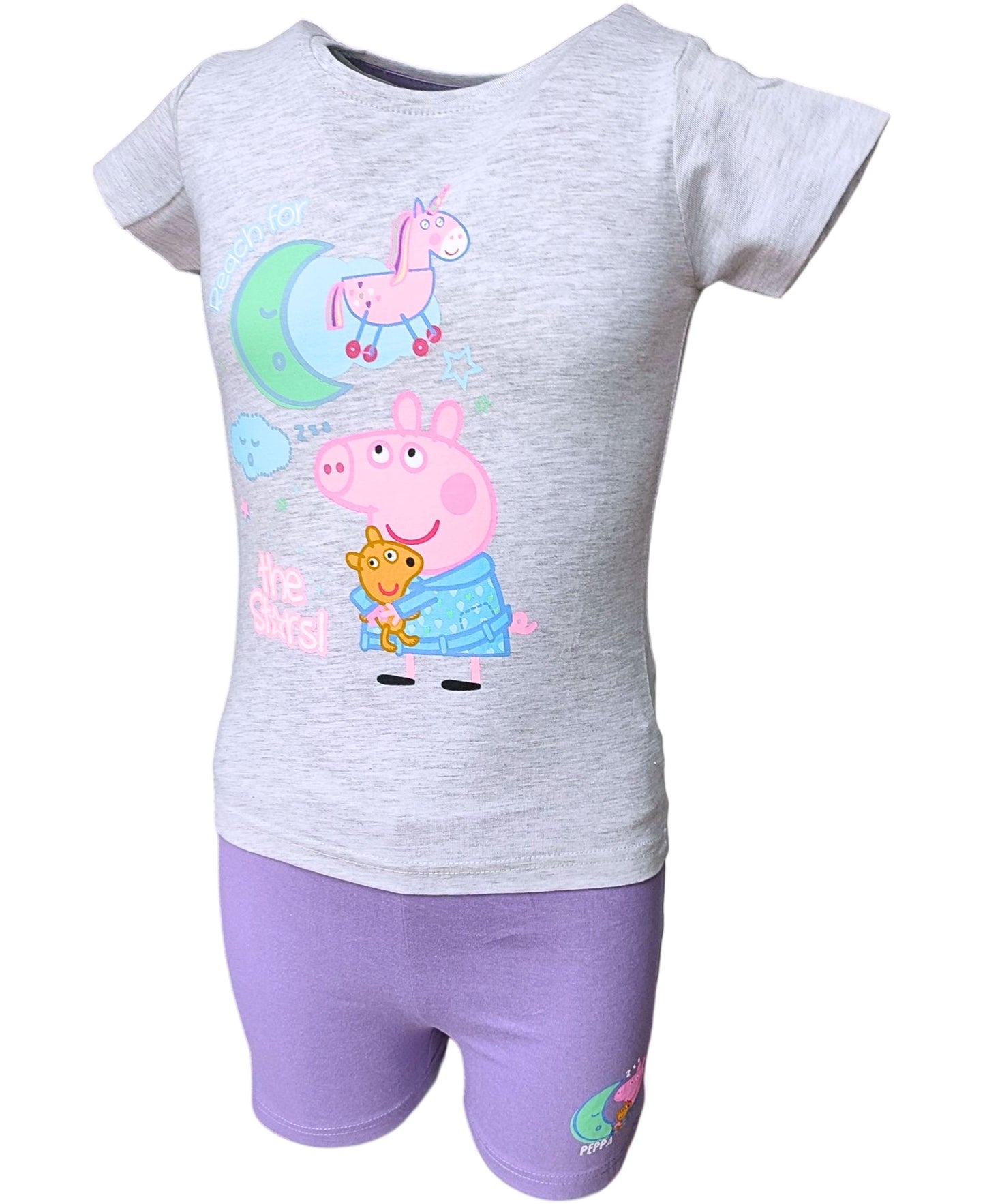 Peppa Pig Shorty Schlafanzug für Mädchen