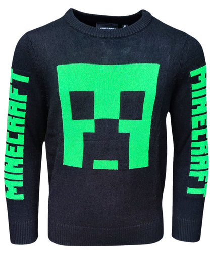 Strickpullover Minecraft Creeper