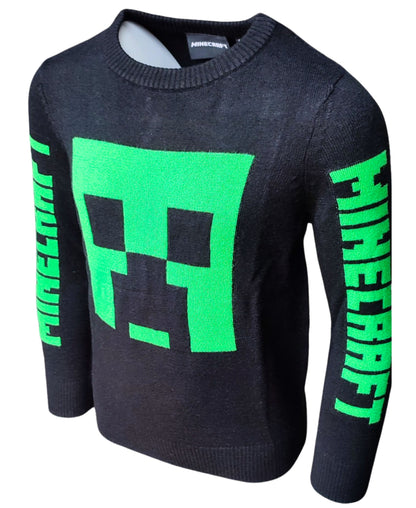 Strickpullover Minecraft Creeper