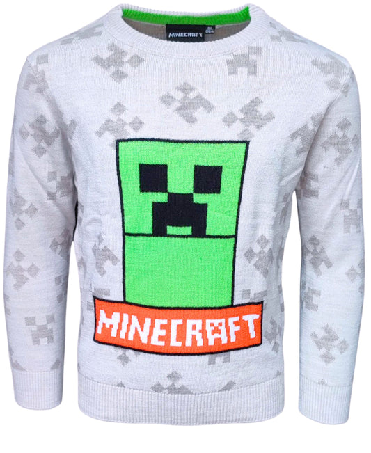 Strickpullover Minecraft Creeper