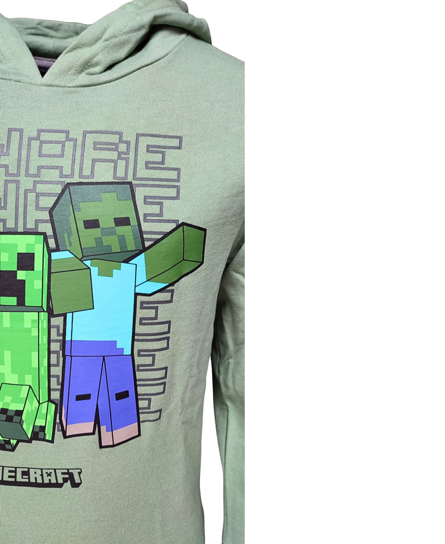 Minecraft Kapuzenpullover Zombie für Jungen