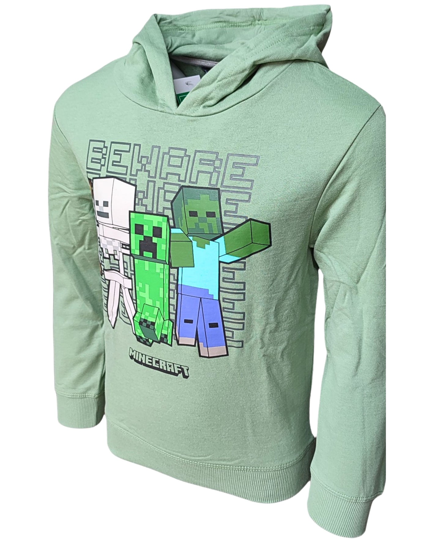 Minecraft Kapuzenpullover Zombie für Jungen