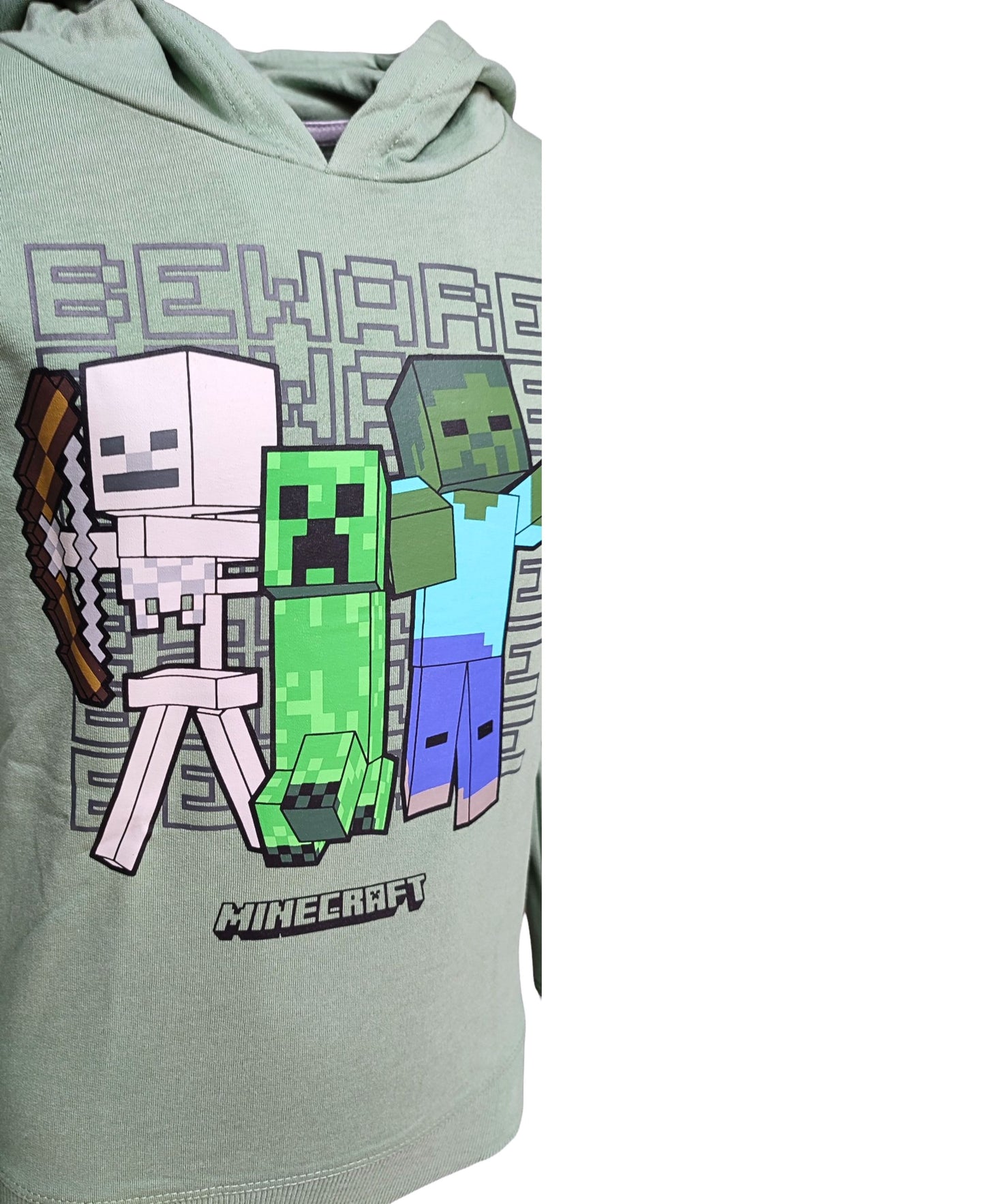 Minecraft Kapuzenpullover Zombie für Jungen