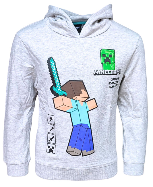 Minecraft Kapuzenpullover Steve & Creeper für Jungen