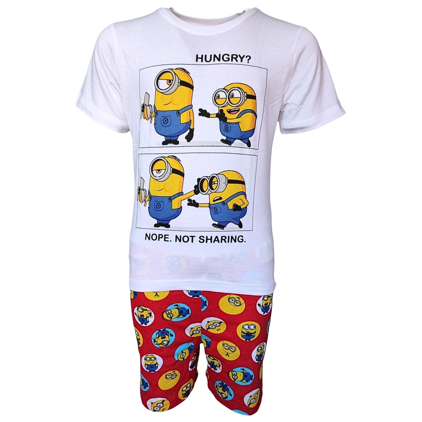 Schlafanzug kurz Minions  - Shorty für Jungen