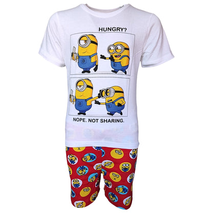 Schlafanzug kurz Minions  - Shorty für Jungen