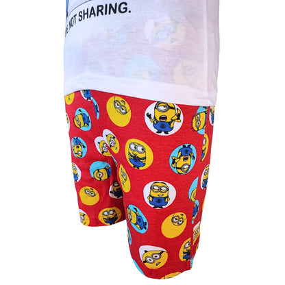 Schlafanzug kurz Minions  - Shorty für Jungen