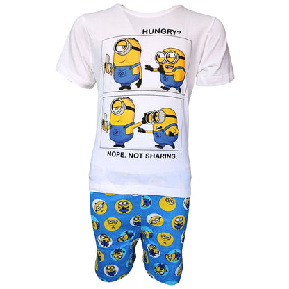 Schlafanzug kurz Minions  - Shorty für Jungen