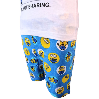 Schlafanzug kurz Minions  - Shorty für Jungen