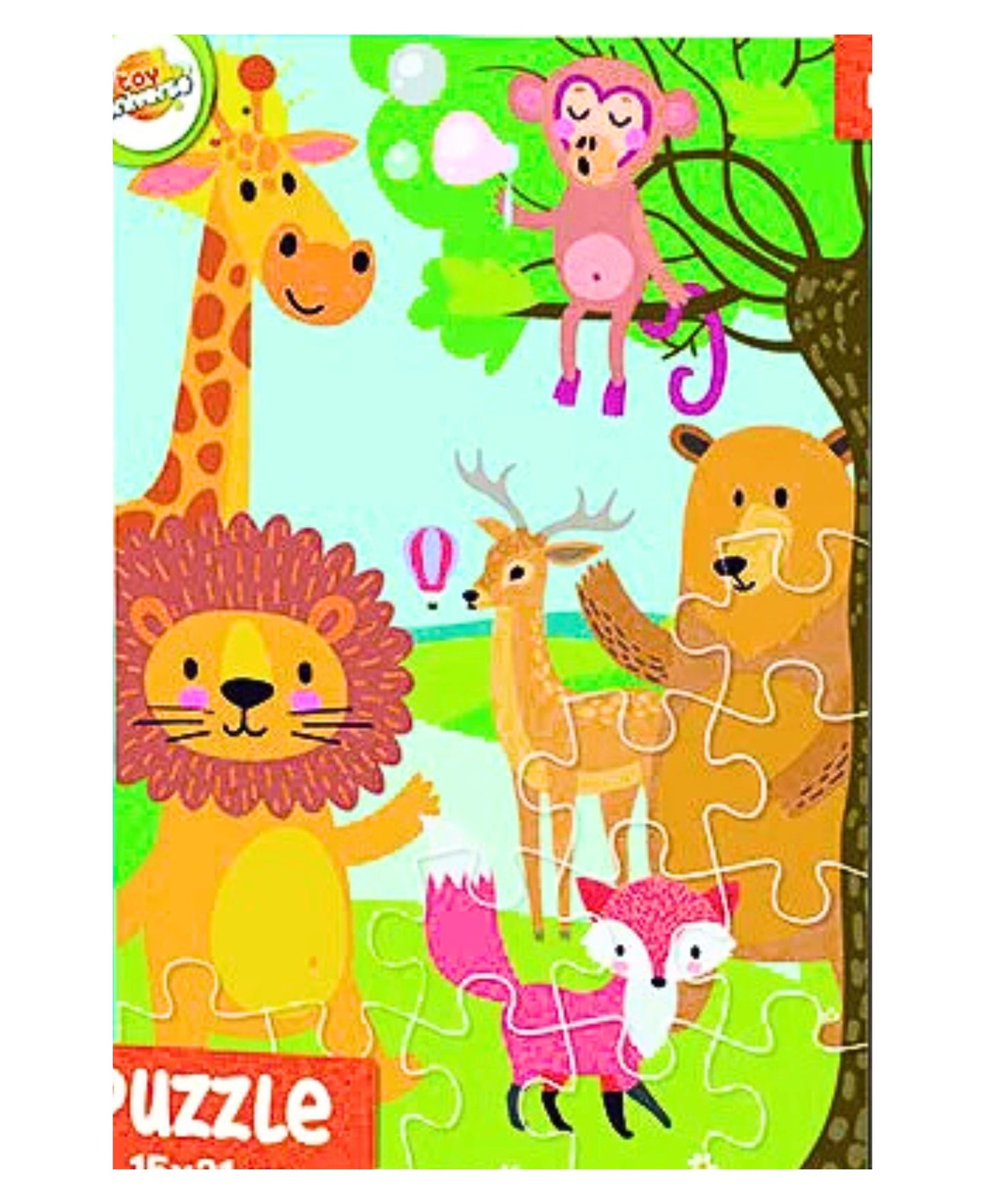 Tiere mini Kinderpuzzle 35 Teile 15x21 cm