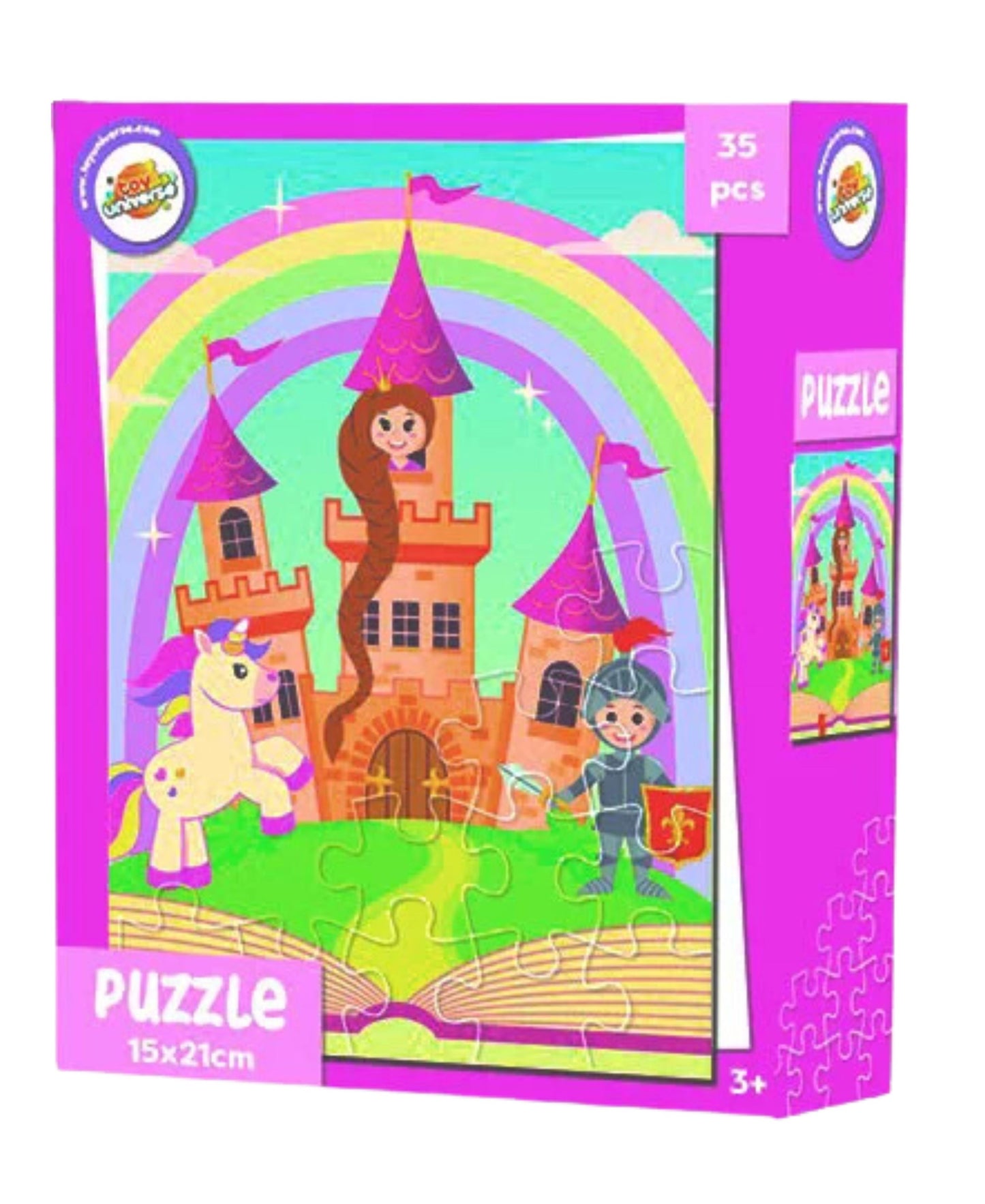 Prinzessin mini Kinderpuzzle 35 Teile 15x21 cm