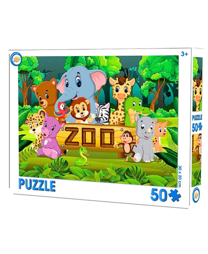 Zoo Kinderpuzzle 50 Teile 30x20 cm