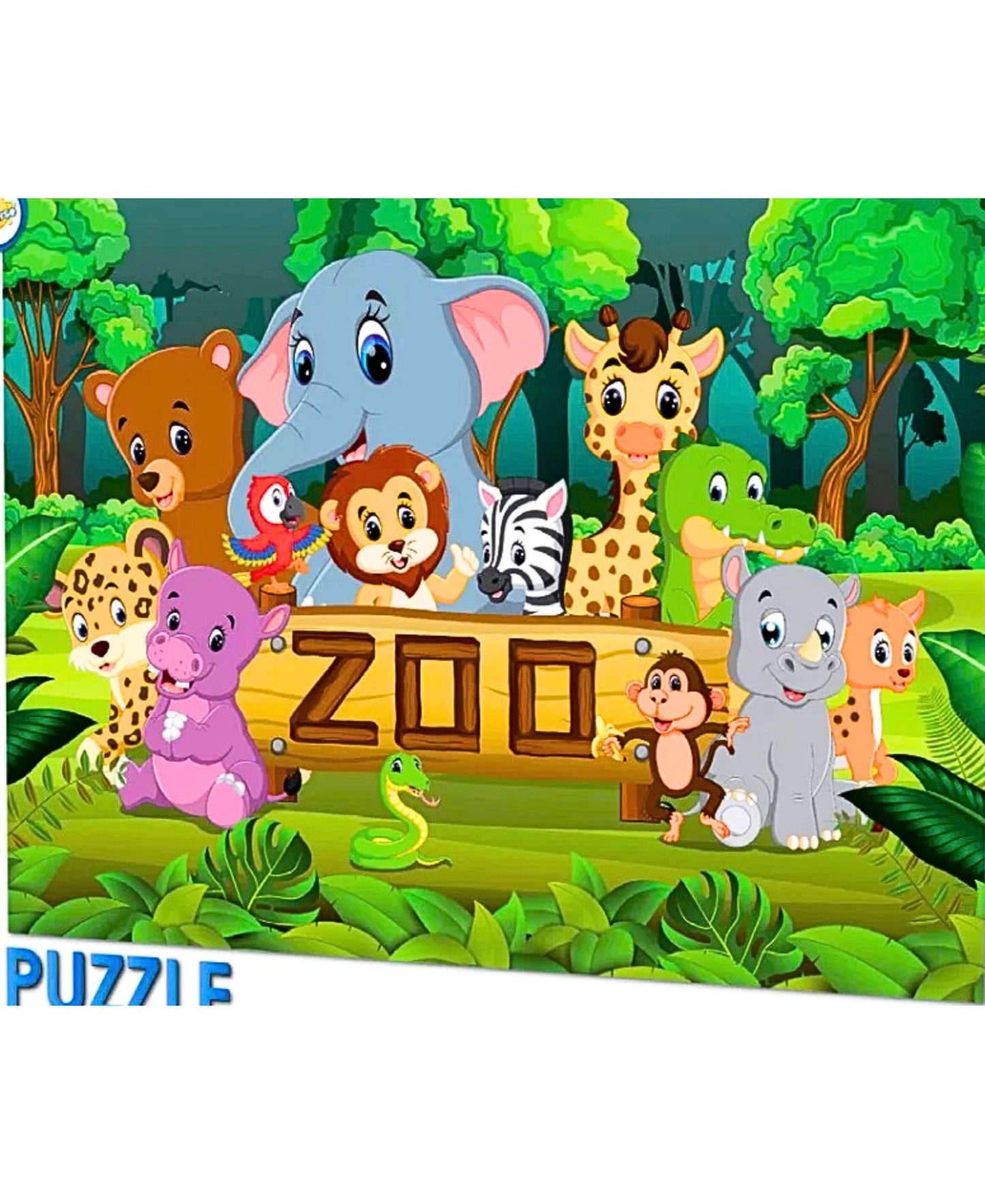 Zoo Kinderpuzzle 50 Teile 30x20 cm