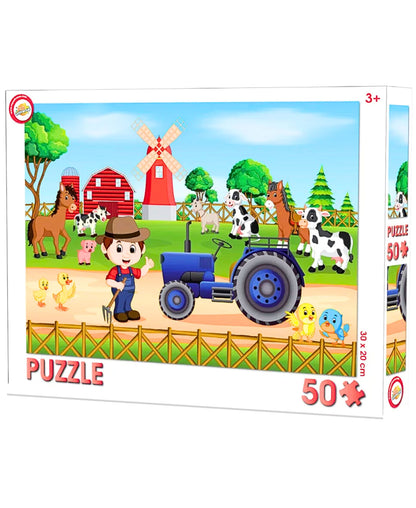 Bauernhof Kinderpuzzle 50 Teile 30x20 cm