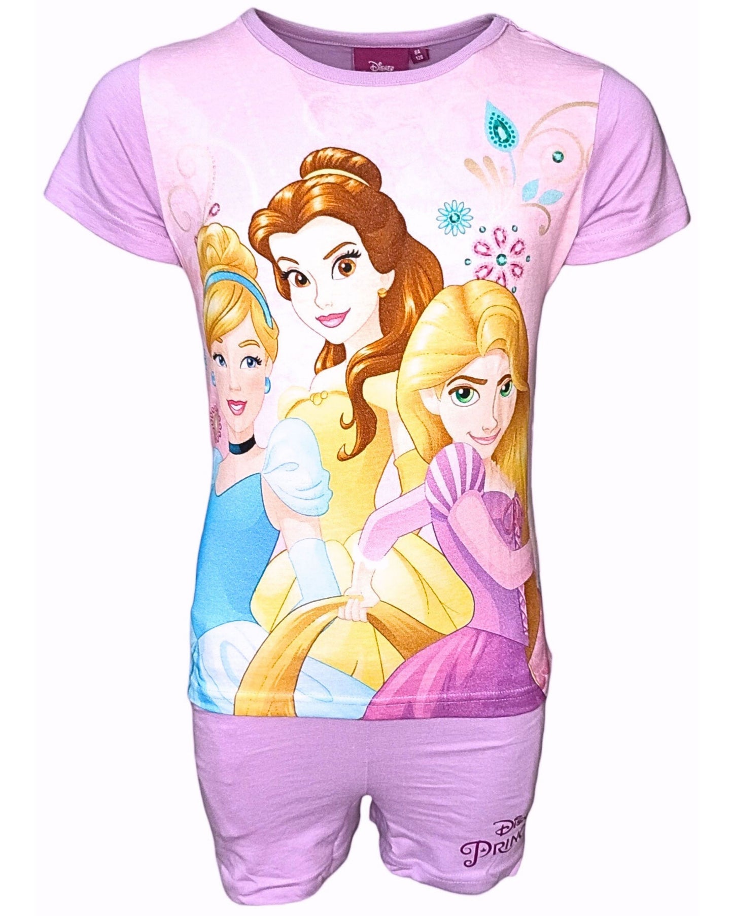 Shorty Disney Princess - Set T-Shirt & Kurze Hose für Mädchen