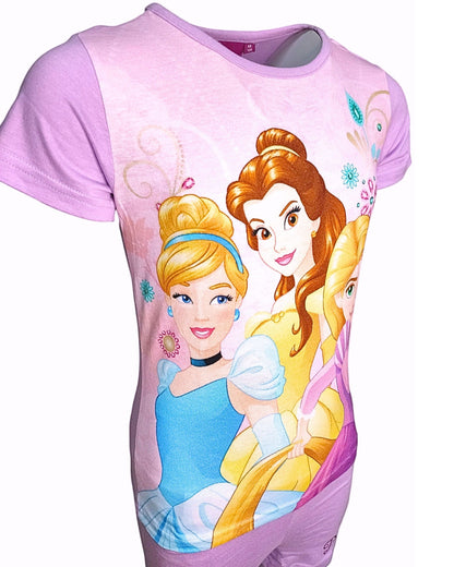 Shorty Disney Princess - Set T-Shirt & Kurze Hose für Mädchen