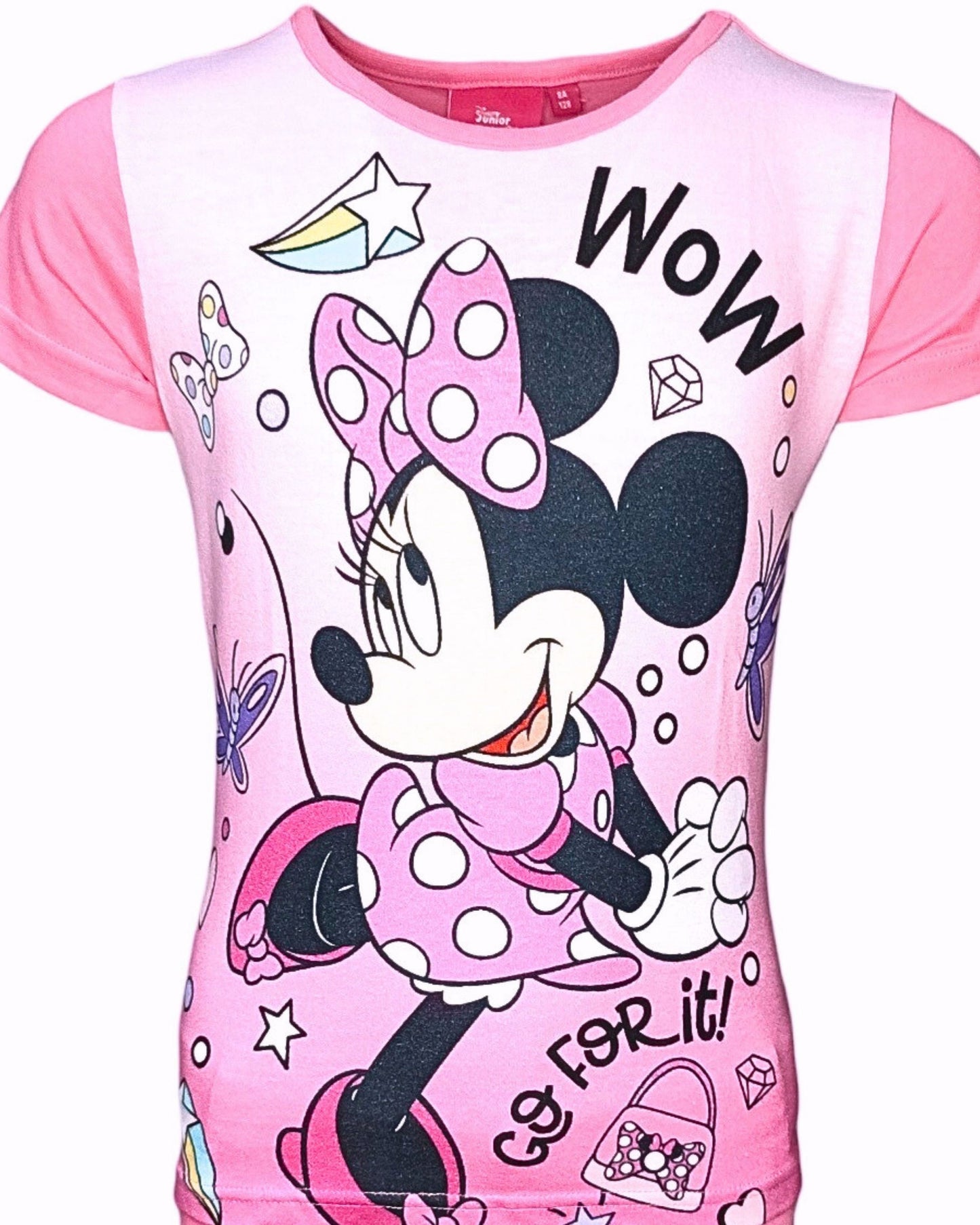 Shorty Minnie Mouse - Set T-Shirt & Kurze Hose für Mädchen