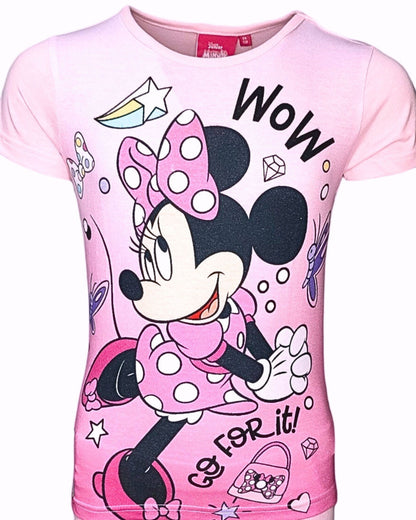 Shorty Minnie Mouse - Set T-Shirt & Kurze Hose für Mädchen