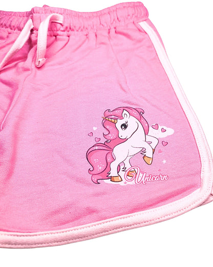 Einhorn Shorts für Mädchen