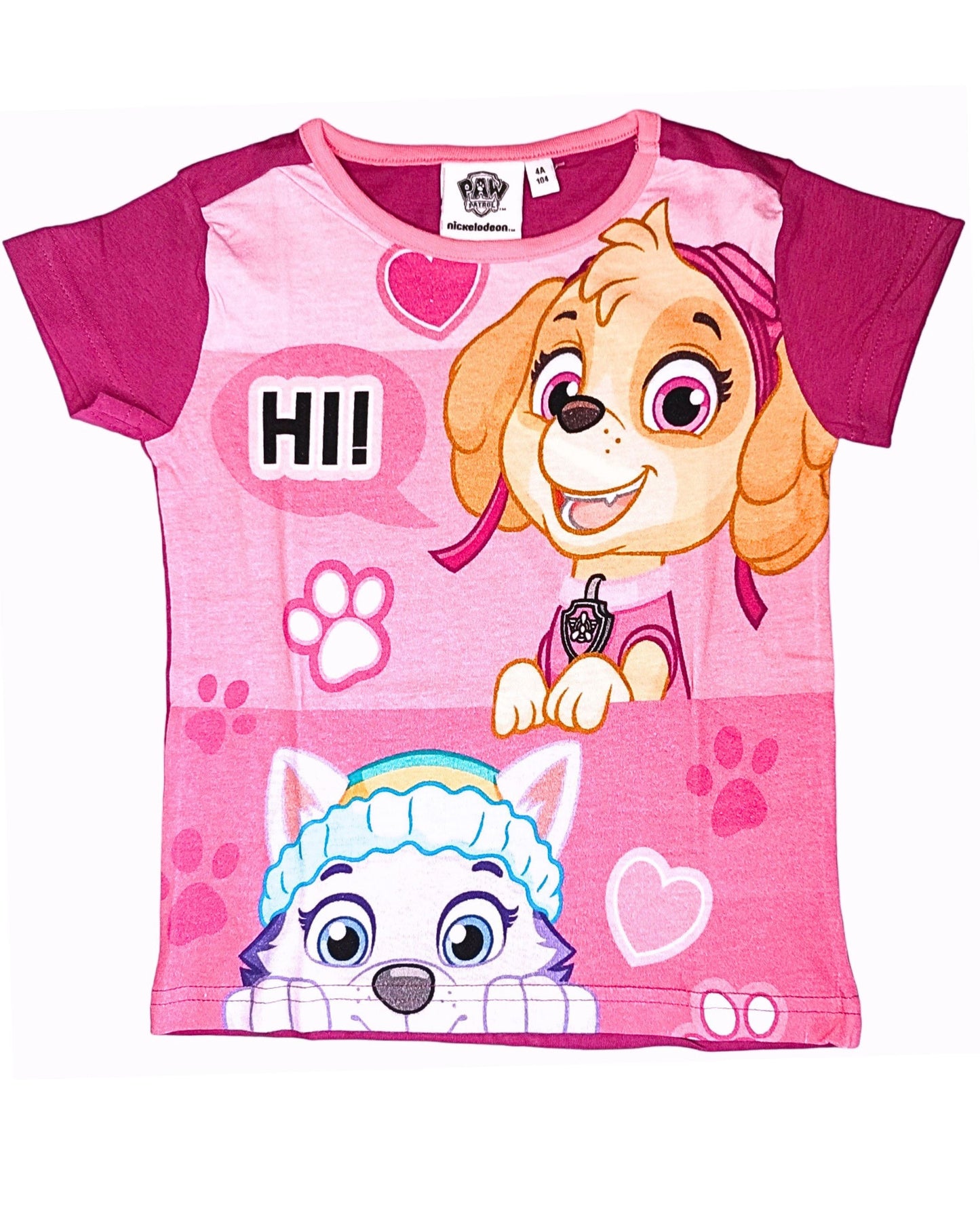 Shorty Paw Patrol - Set T-Shirt & Kurze Hose