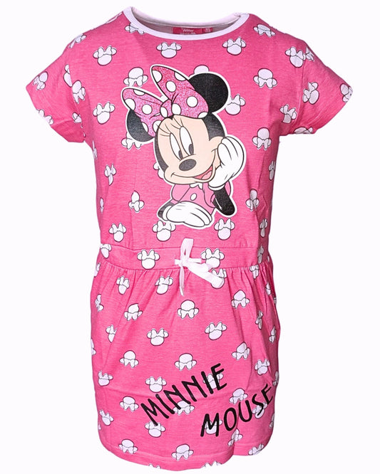 Sommerkleid Minnie Mouse mit Glitzer