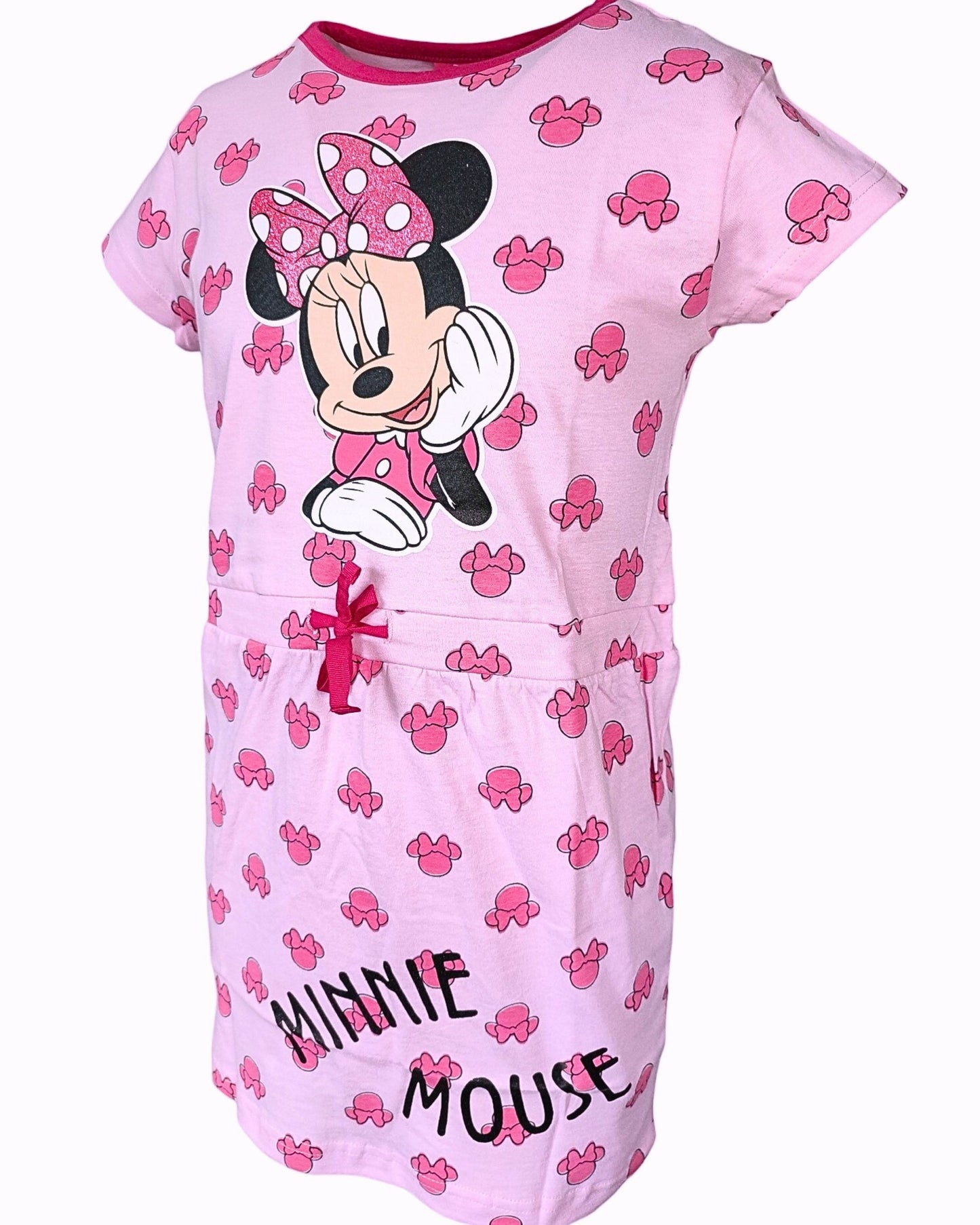 Sommerkleid Minnie Mouse mit Glitzer