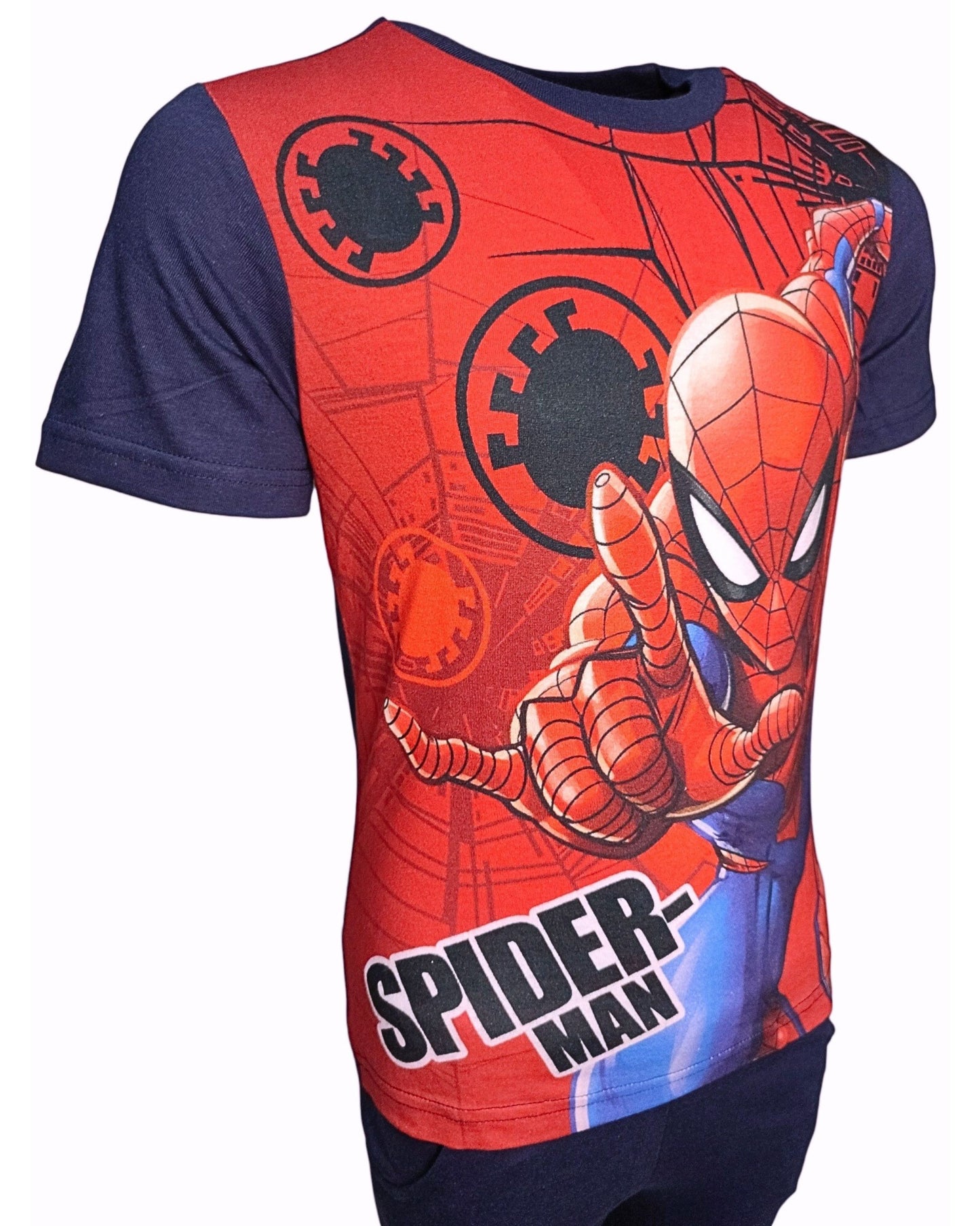 Shorty Spider-Man - Set T-Shirt & Kurze Hose für Jungen