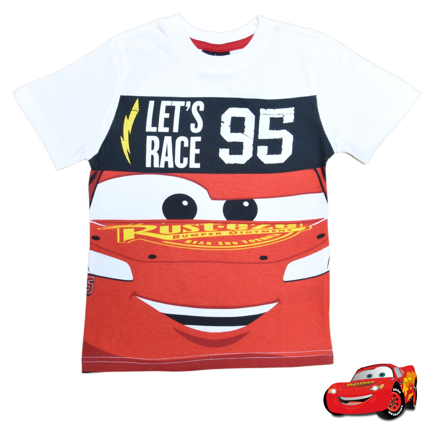 Disney Cars T-Shirt Lightning McQueen