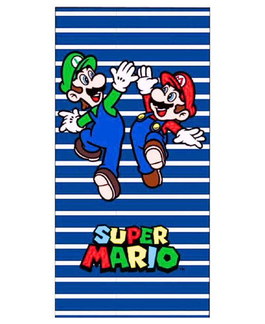 Super Mario Bade-/Strandtuch 70 x 140 cm