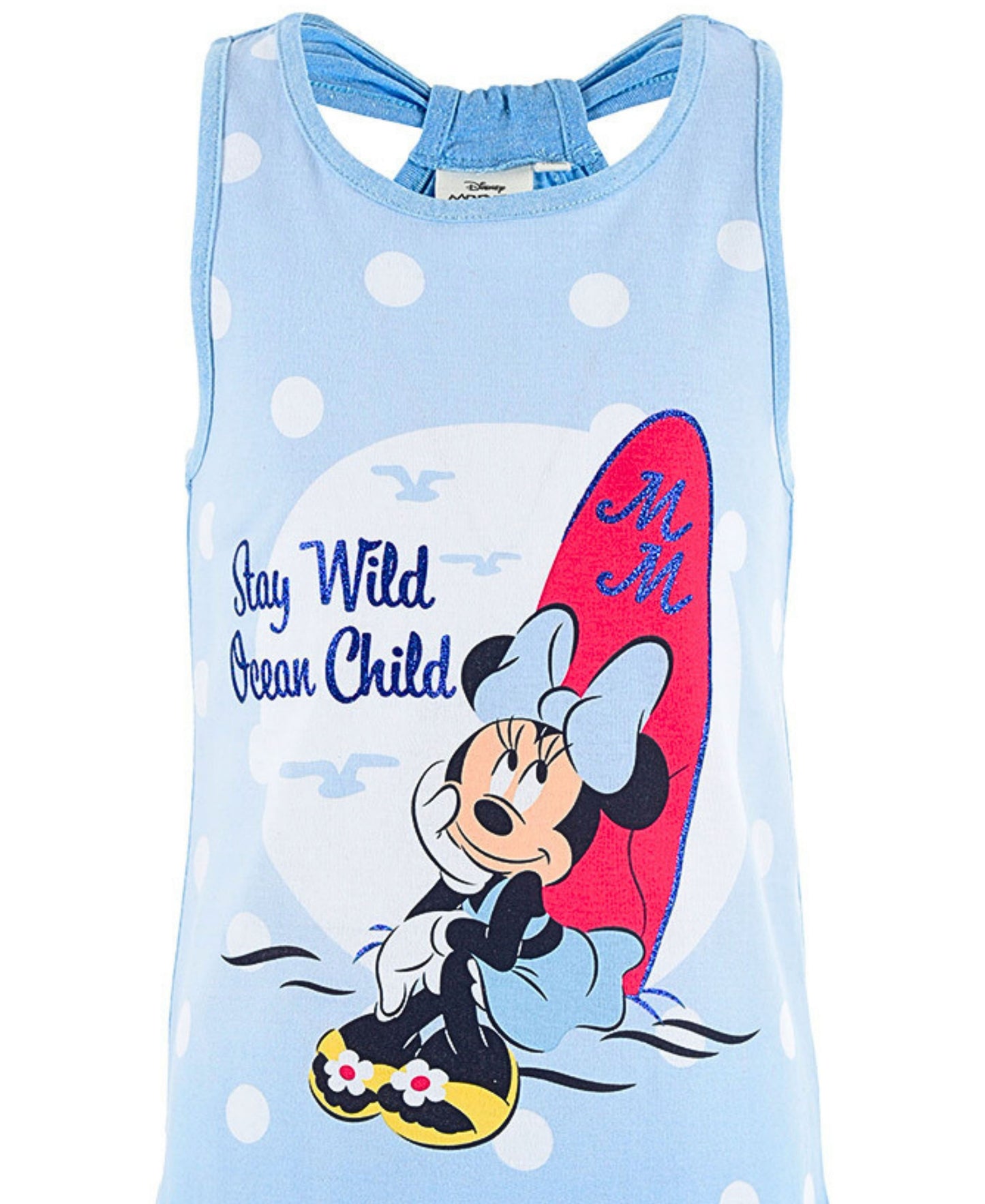 Sommerkleid Minnie Mouse mit Glitzerdetails