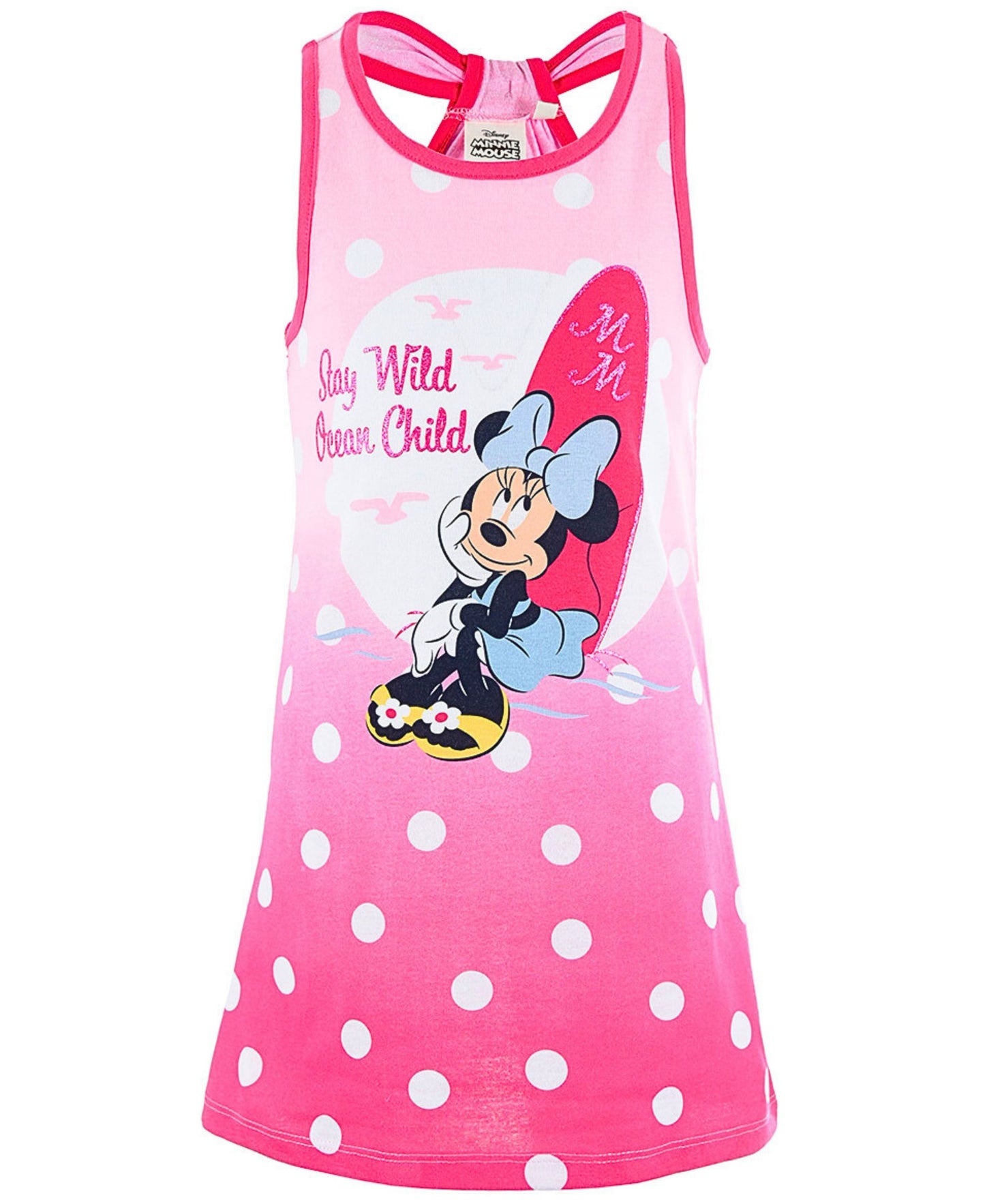 Sommerkleid Minnie Mouse mit Glitzerdetails