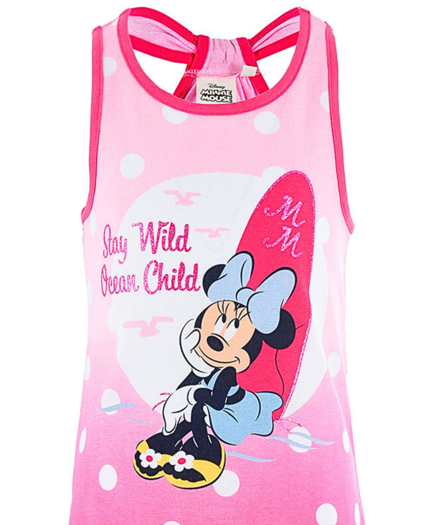 Sommerkleid Minnie Mouse mit Glitzerdetails