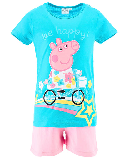 Peppa Pig Shorty Schlafanzug für Mädchen