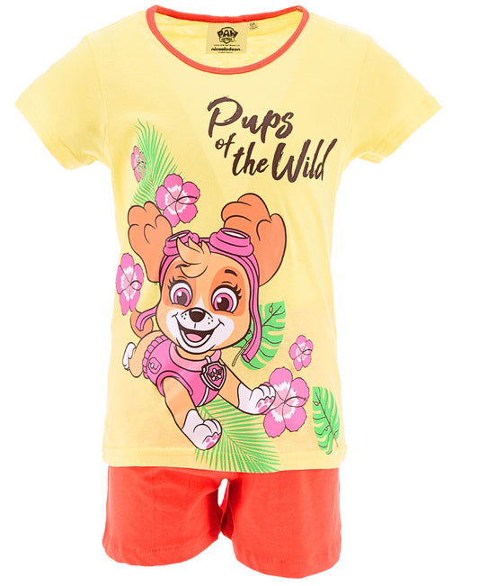 Paw Patrol Schlafanzug kurz - Shorty für Mädchen