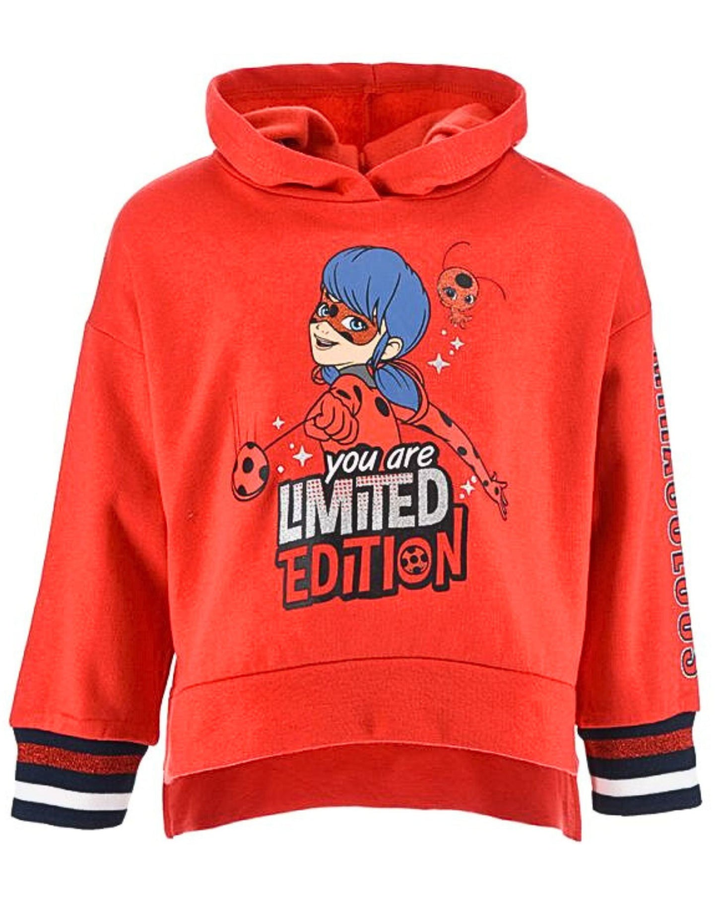 Miraculous Ladybug Kapuzenpullover mit Glitzer