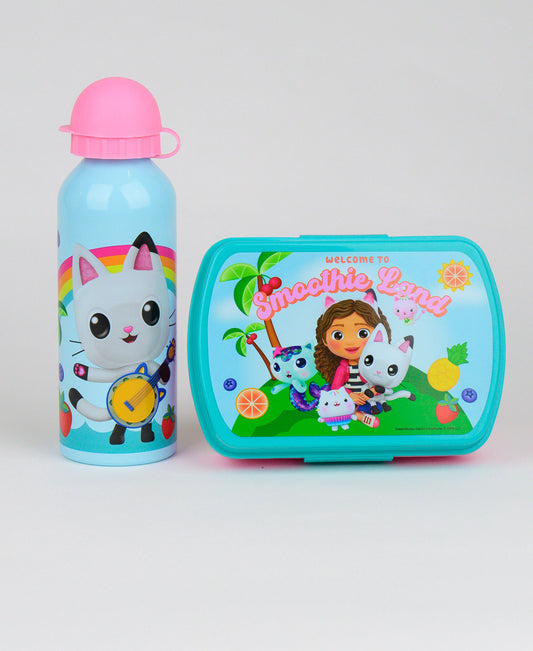 Gabby´s Dollhouse Set Brotdose + Alu-Trinkflasche 