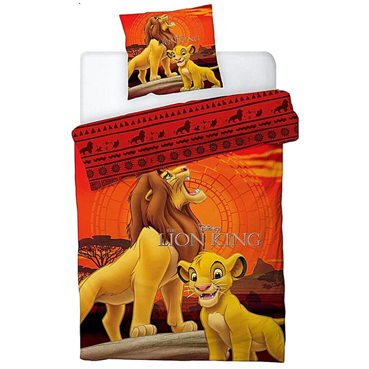 Lion King Wende-Kinderbettwäsche Set 2-tlg. 135-140 x 200 cm