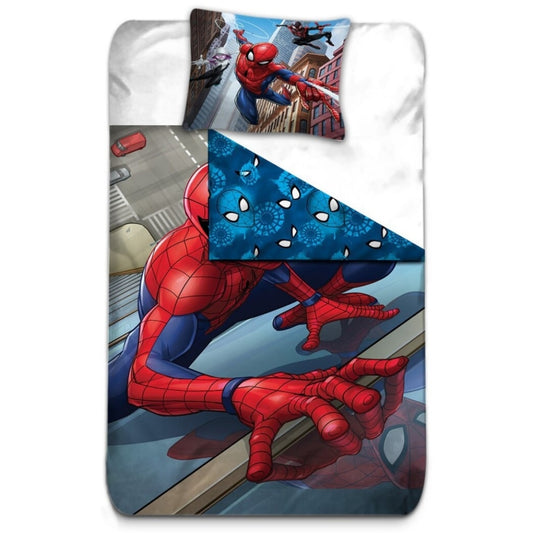 Spider-Man Wende-Kinderbettwäsche Set 2-tlg. 135-140 x 200 cm