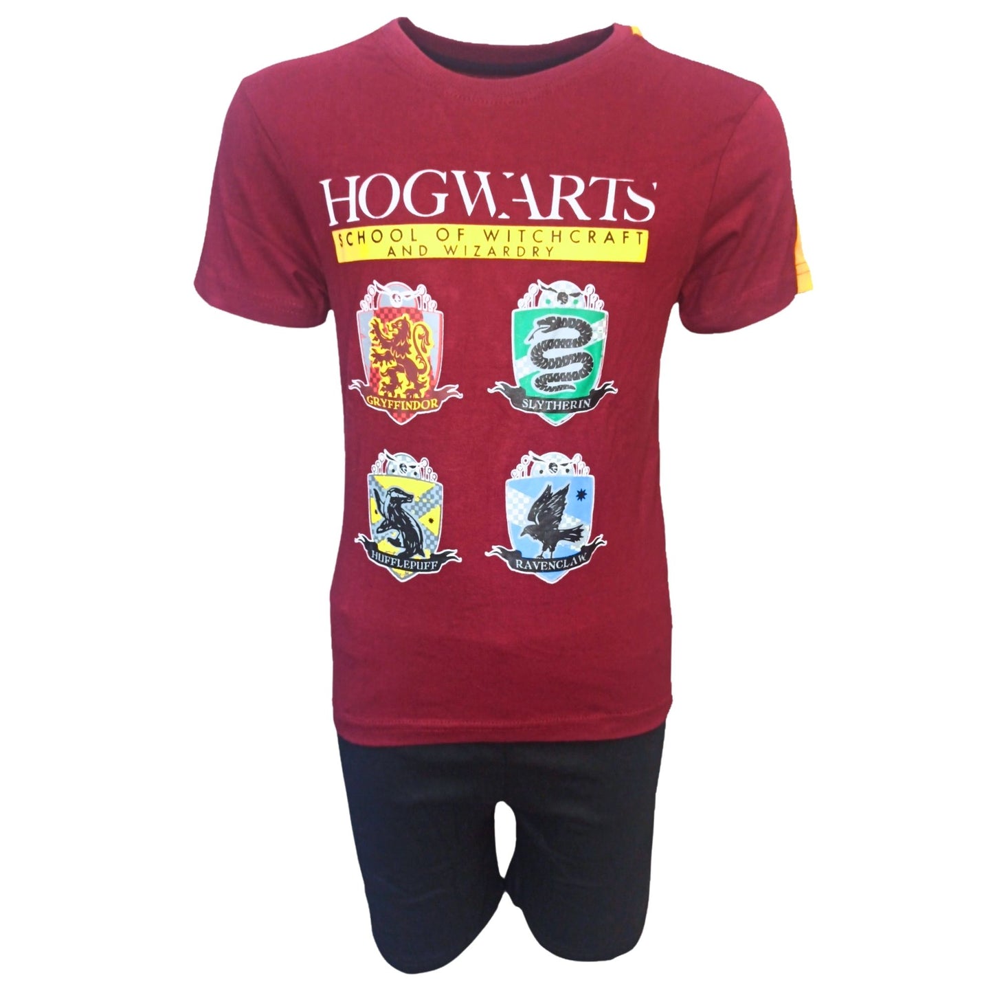 Schlafanzug kurz Harry Potter Hogwarts