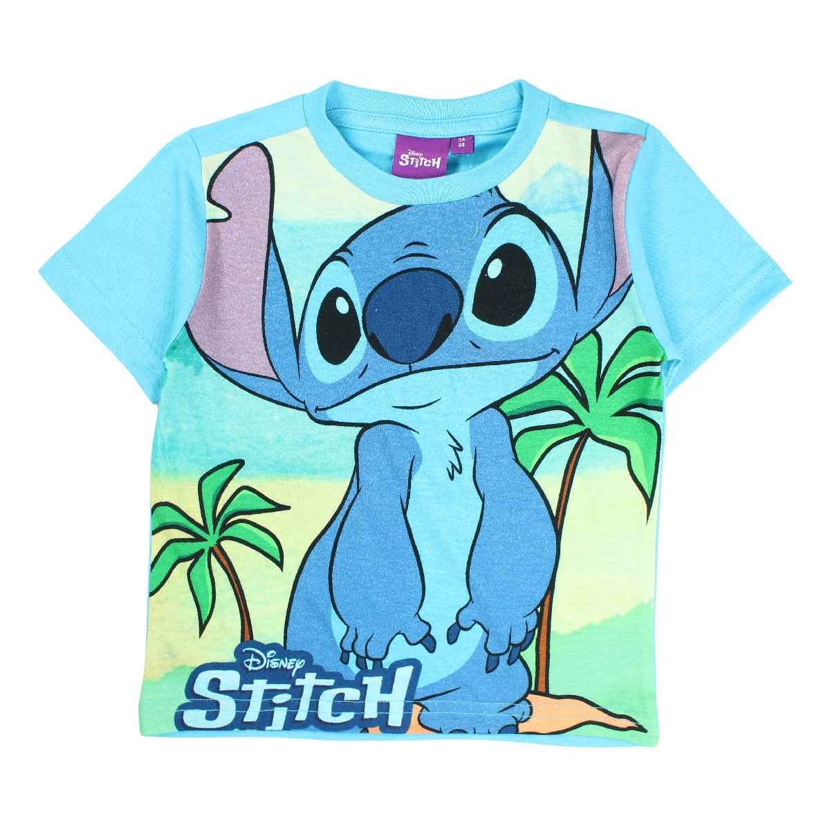 Shorty Lilo & Stitch - Set T-Shirt & Kurze Hose für Jungen