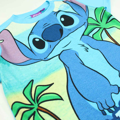 Shorty Lilo & Stitch - Set T-Shirt & Kurze Hose für Jungen