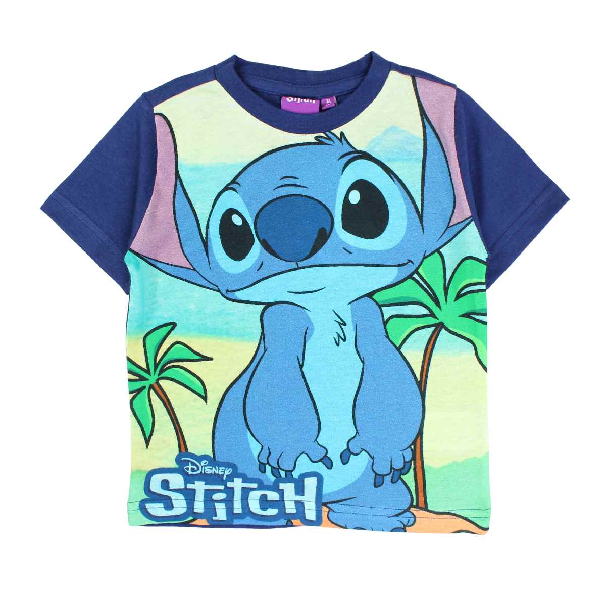 Shorty Lilo & Stitch - Set T-Shirt & Kurze Hose für Jungen